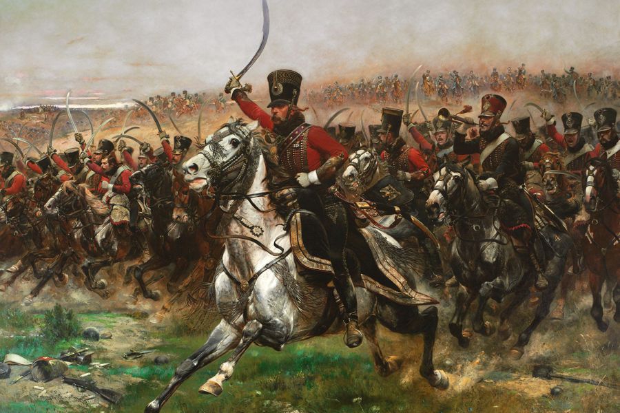 Húsares franceses guerras napoleónicas
