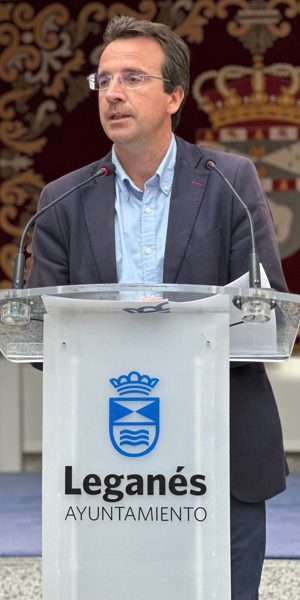 Miguel Ángel Recuenco, alcalde de Leganés