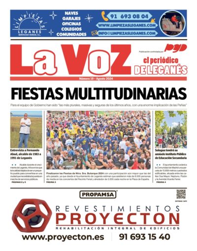 LA VOZ DE LEGANES EDICION IMPRESA AGOSTO 2024