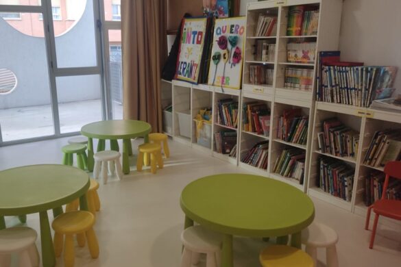 Libros y materiales pedagógicos en colegios y EEII de Leganés