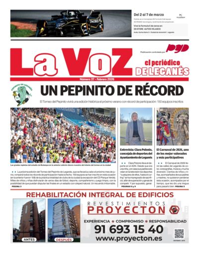 LA_VOZ_LEGANES_FEBRERO_2026 LA VOZ DE LEGANÉS EDICIÓN IMPRESA FEBRERO 2026