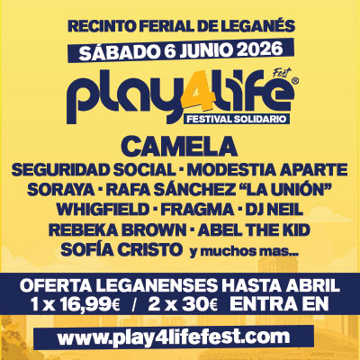 FESTIVAL PLAY4LIFE Leganés 2026