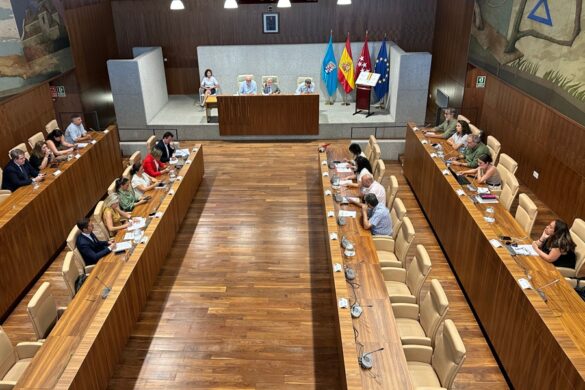 Pleno Leganés acuerda comprar bancos y papeleras