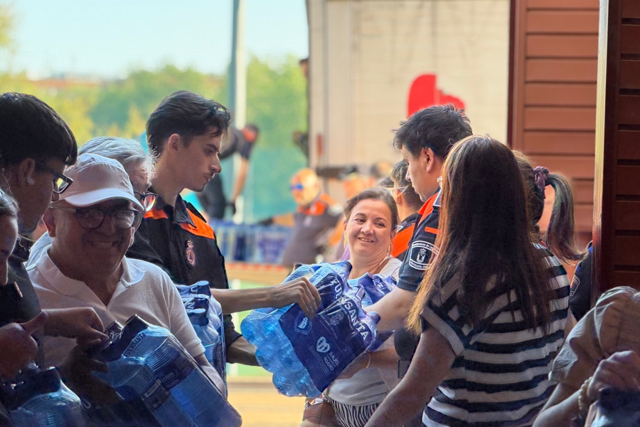 Leganés solidaridad acogidos incendios Comunidad de Madrid