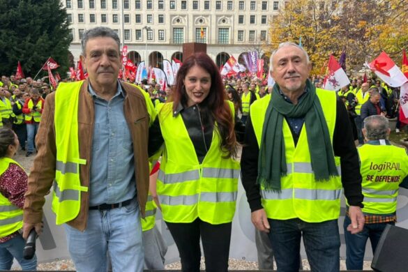 Antonio Oviedo y Pepe Álvarez UGT